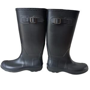 Kamik Olivia Black Rain Boots 7